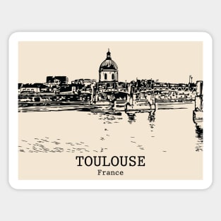 Toulouse - France Sticker